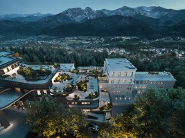 zdjęcie z przebudowy Hotel Salamandra