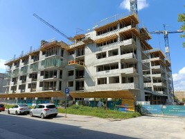 zdjęcie z budowy Apartamenty M7