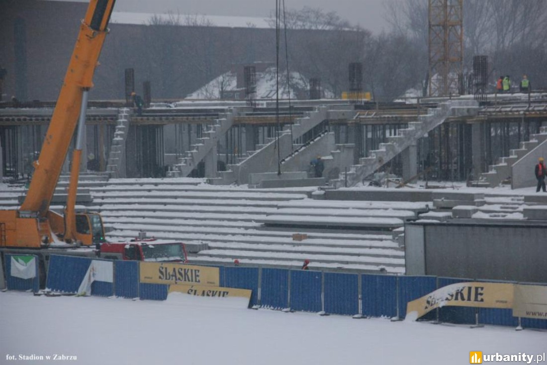 zdjęcie wykonane przez spółkę Stadion w Zabrzu