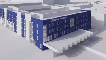 wizualizacje Zintegrowane Centrum Pediatryczne