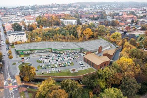 zdjęcie z budowy Vendo Park Grudziądz