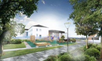 wizualizacje Sala audytoryjna przy Urzędzie Gminy