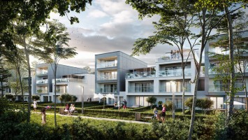 wizualizacje Zielnik Apartamenty