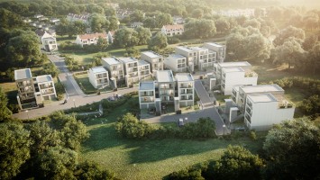 wizualizacje Zielnik Apartamenty