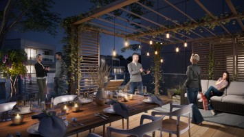 wizualizacje Zielnik Apartamenty