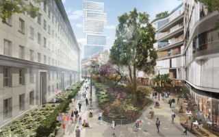 wizualizacje Centralnej Park