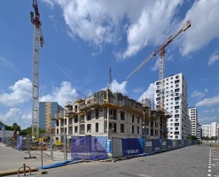 zdjęcie z budowy Nowe Centrum Południowe IV