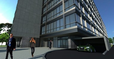wizualizacje Wola Office Center