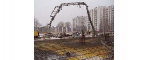 postęp prac na budowie