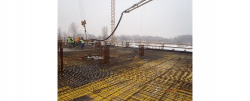 postęp prac na budowie