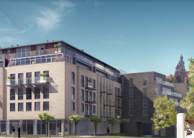 dobudowana część apartamentowa