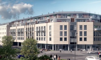 dobudowana część apartamentowa