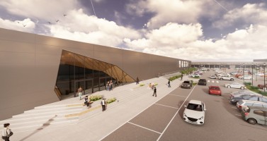 zdjęcie z budowy Centrum Handlowe Brama Jury