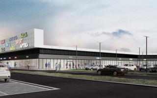 zdjęcie z budowy Centrum handlowe Atut Myszków