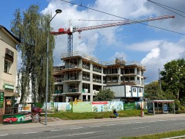 zdjęcie z budowy Apartamenty Świt