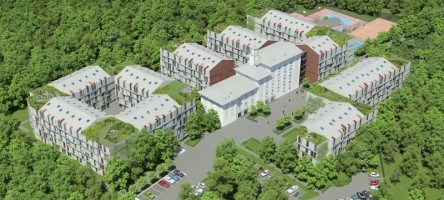 wizualizacje Kampus Studencki Nadolnik
