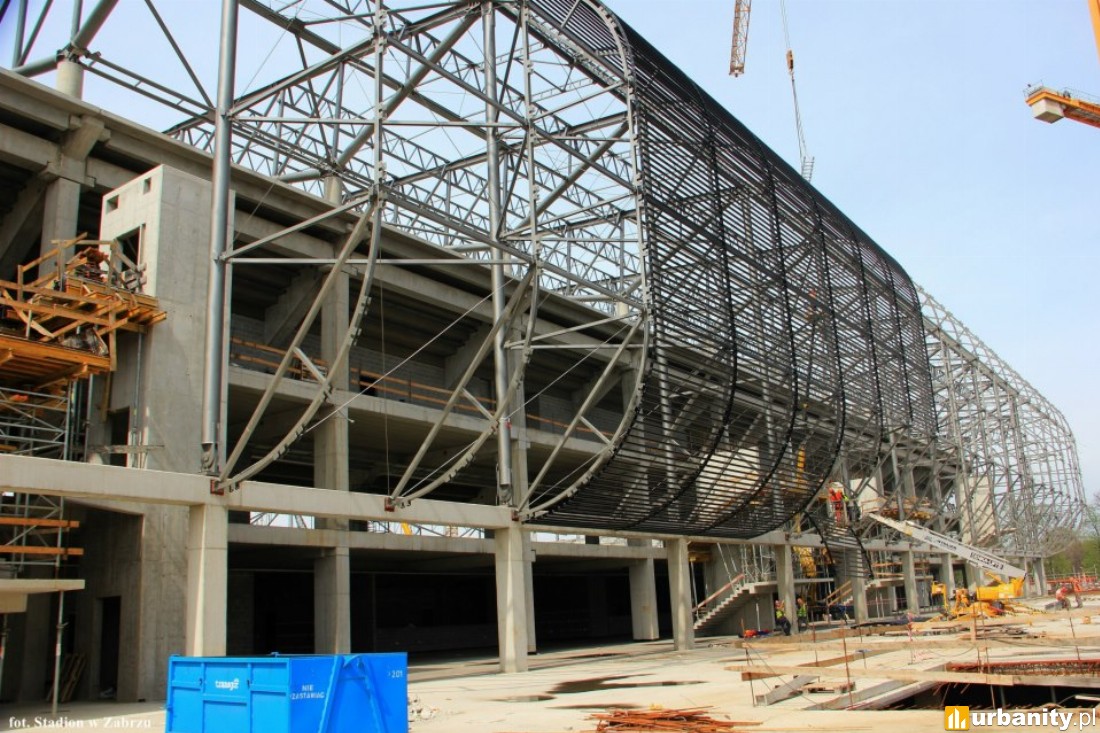 zdjęcie wykonane przez spółkę Stadion w Zabrzu Sp. z o.o.