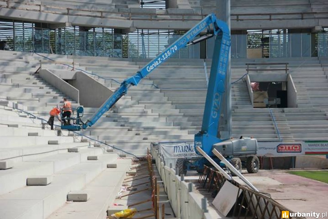 zdjęcie wykonane przez spółkę Stadion w Zabrzu