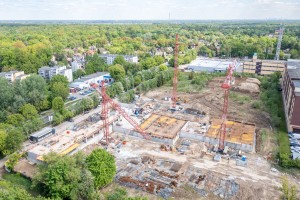 zdjęcie z budowy Milanówek Zdrój