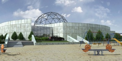 wizualizacje Edukacyjne Centrum Innowacji Ekoenergetycznych Dom Planety