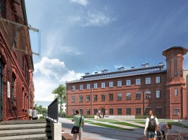 zdjęcie z przebudowy Grafitowe Lofty