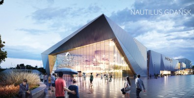 wizualizacje Oceanarium Nautilus Gdańsk