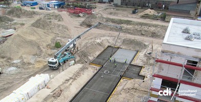 zdjęcie z budowy Platanowy Park