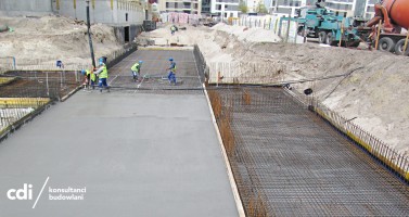 zdjęcie z budowy Platanowy Park