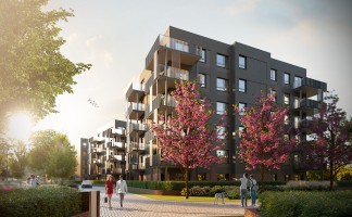 zdjęcie z budowy Osiedle Pastelowo