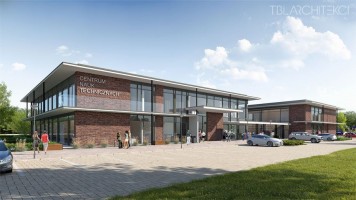 zdjęcie z budowy Centrum Nauk Technicznych