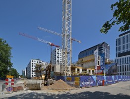 zdjęcie z budowy Nowe Centrum Południowe IV