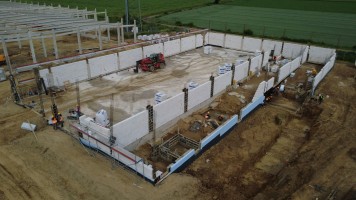 zdjęcie z budowy Smart Park Jawor
