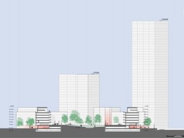 wizualizacje Kompleks Mieszkaniowo-usługowy