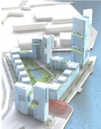 wizualizacje Kompleks Mieszkaniowo-usługowy