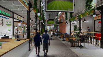 zdjęcie z przebudowy Food Hall Focha 15