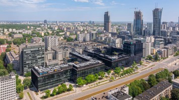 zdjęcie z budowy Kompleks biurowy Lixa