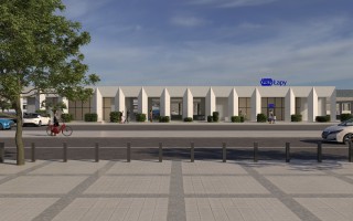 wizualizacje Dworzec kolejowy PKP