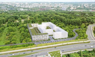 zdjęcie z budowy Solaris Park