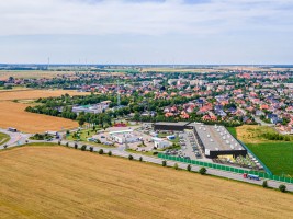 zdjęcie z budowy Smart Park Grodków