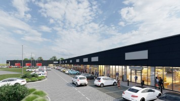 zdjęcie z budowy Smart Park Grodków