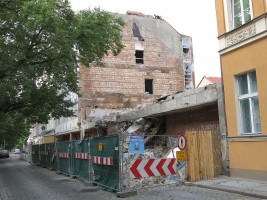 Rozbiórka istniejącego budynku