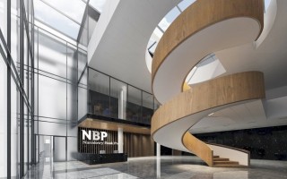 zdjęcie z przebudowy Narodowy Bank Polski