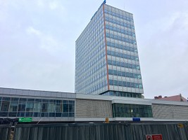 zdjęcie z przebudowy Wieżowce Centrum
