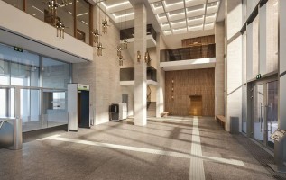 zdjęcie z budowy Nowa siedziba Prokuratury Regionalnej w Gdańsku