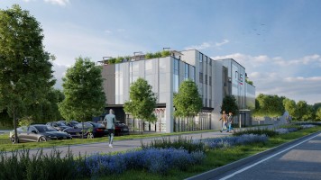 zdjęcie z budowy Nowa siedziba RWS Investment Group