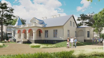 zdjęcie z budowy Arche Dwór Bojarów