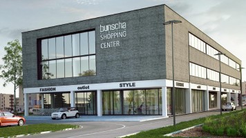 wizualizacje Bunscha Shopping Center
