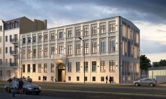 zdjęcie z przebudowy Żeromskiego 88