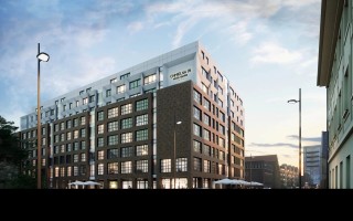 zdjęcie z budowy Chmielna 78 Hotel Gdańsk