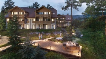 zdjęcie z budowy Szklarska Village